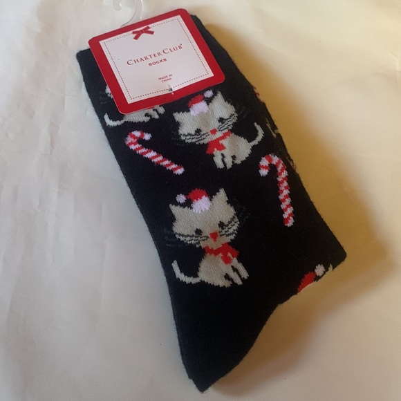 New Charter Club Women's Holiday Crew Socks - Picture 4 of 5